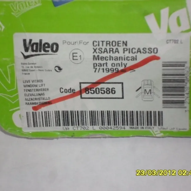 Citroen Xsara Pıcasso Sol Ön Cam Krikası