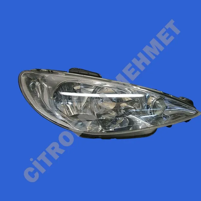 Peugeot 206 Makyajlı Sağ Far 9628666780